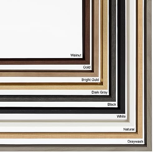 Kate and Laurel Sylvie Blank Framed Canvas Wall Art, 22x22 Gold, Modern Empty Canvas for Paint-Your-Own Art, Premium Already Framed
