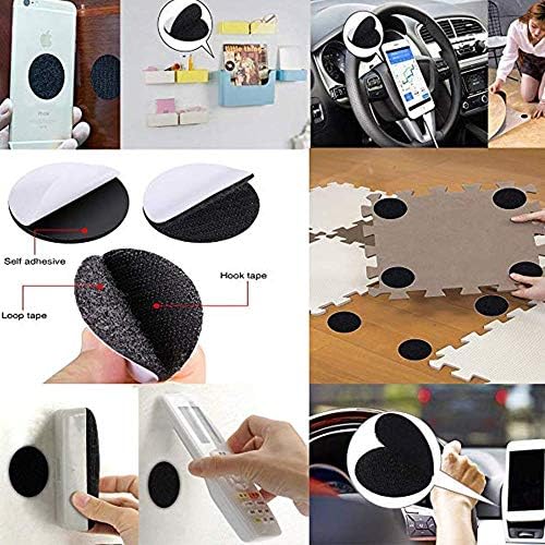 BRAVESHINE Double Sided Adhesive Tape ｜ Heavy- Weight Hook and Loop Tape
