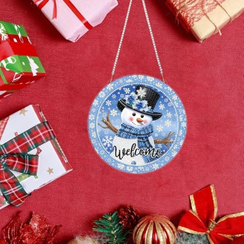 Christmas Hanging Diamond Art Kits for Adult DIY Diamond Painting Kit