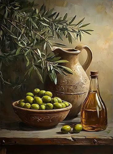 olive branch Diamond Art Kits for Adult Diamond Painting Kit for Beginner