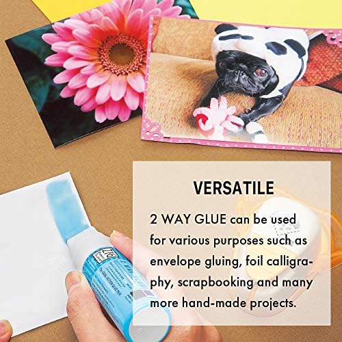 Kuretake Zig 2 Way Glue Stick Pen, Board Tip,15mm Tip, AP-Certified, Made in Japan