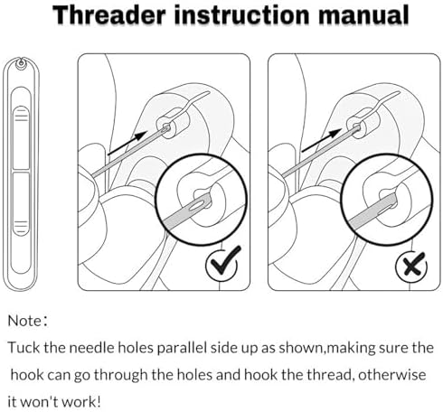 Upgraded 2 in 1 Automatic Needle Threaders Seam Ripper,Quilting Supplies Sewing Kit,Quick Sewing Machine Loop Needle Threaders (1PCS-Purple)