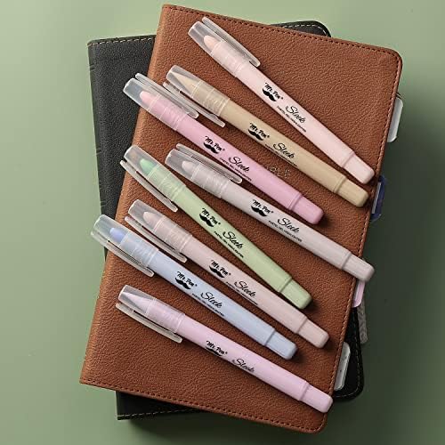 Mr. Pen- No Bleed Gel Highlighters, Morandi Colors, 8 Pack