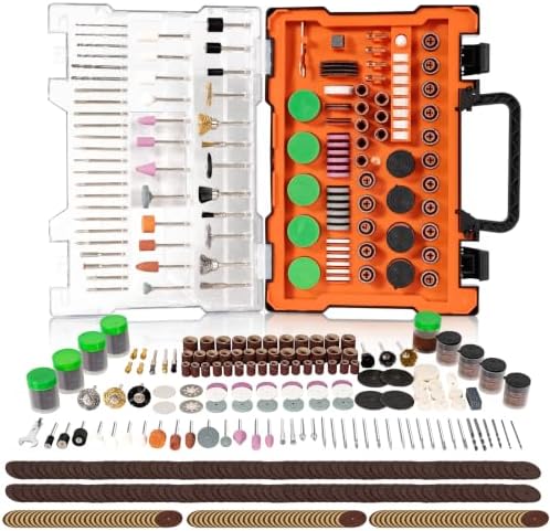 HARDELL 515PCS Rotary Tool Bits Kit, Universal Rotary Tool Accessories Set