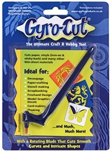 Gyro-Cut Cutting Tool | Stencil Making and Scrapbooking made Smooth