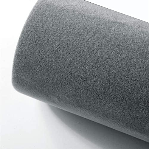 Mesheshe 10PCS Self Adhesive Felt, DIY Self Adhesive Fabric for Art & Crafts, Peel and Stick Felt for Drawer/Jewelry Box Felt Liner, A4 Size (8.3" x 11.8", Grey)
