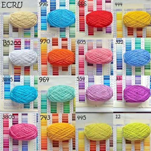 zwzxd Beginner Crochet Kit: Cotton Thread, Hooks & DIY Dishcloth Tutorial （Warm Earth Tone）
