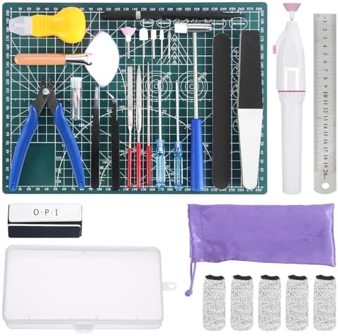 Fippy 29PCS Gundam Model Tools Kit, Model Basic Tools Kit, Hobby Building Tools Kit for Gundam Basic Models Assembling, Building and Repairing