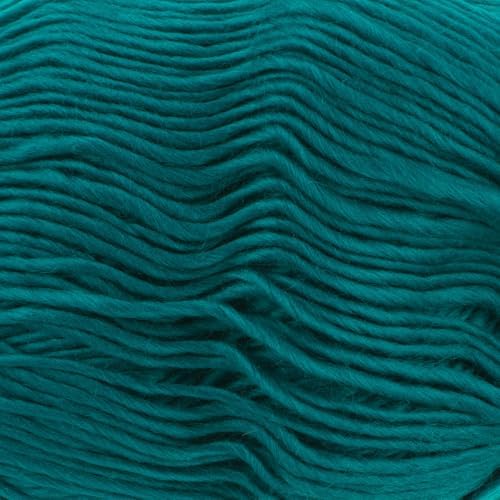 Loops & Threads Facets Yarn - Yarn for Knitting, Crochet, Weaving, and Arts & Crafts - Green & Blue, Acrylic, 3.5 oz
