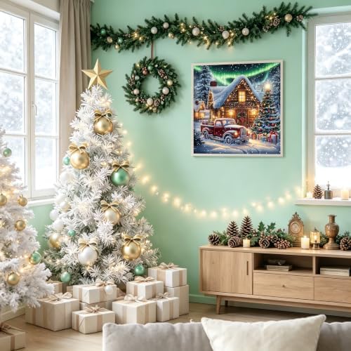 Christmas Diamond Art Kits for Adults, Diamond Art Painting Kits for Adults