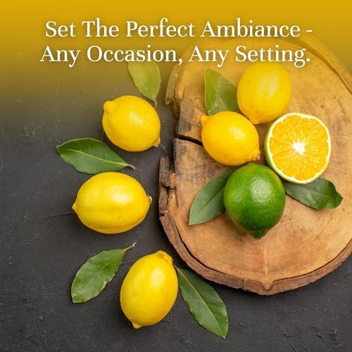 P&J Trading Fragrance Oil | Lemon Oil 100ml - Candle Scents for Candle Making, Freshie Scents, Soap Making Supplies, Diffuser Oil Scents