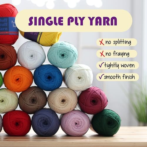 Crochet Kit for Beginners Adults and Kids - Beginner Crochet Kit for Adults with Step-by-Step Video Tutorials, Amigurumi and Crocheting Kit, Crochet Starter Kit with Beginner Yarn and Crochet Backpack