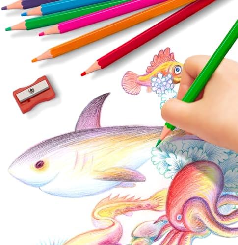 Colored Pencils Bulk, 240 Count Color Pencils for Kids Classroom, 12 Colors