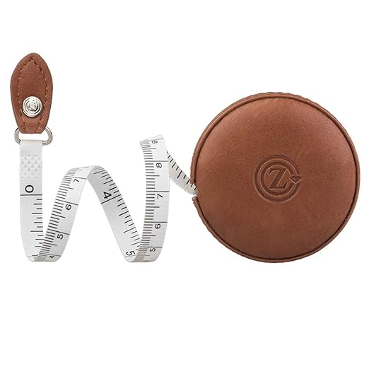 Sewing Tape Measure, Medical Body Cloth Tailor Craft Dieting Measuring Tape, 60 Inch/1.5M Dual Sided Retractable Ruler with Push Button Round
