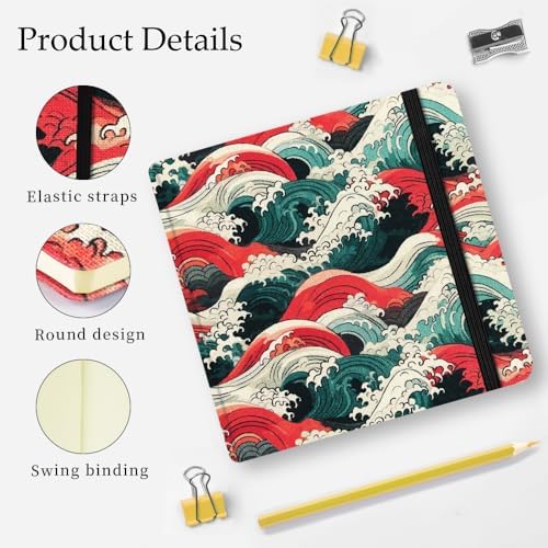 5x5 Sketchbook,Pocket Hardcover Notebooks,Sketch Books for Drawing Writing