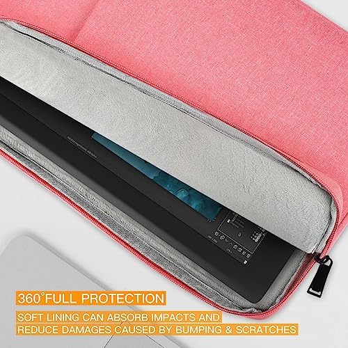 Portable Drawing Tablet Sleeve Protective Carrying Case for XP-Pen Artist13.3 Pro 13.3 Inch/ Artist12/ Artist Pro 14,Pink