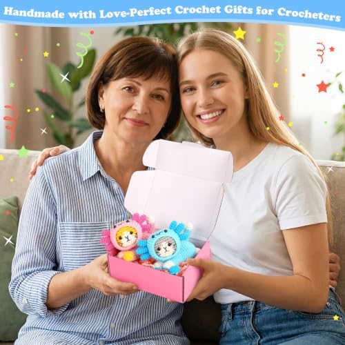 Crochet Kit for Beginners, Axolotl Beginner Crochet Kit for Adults Kid