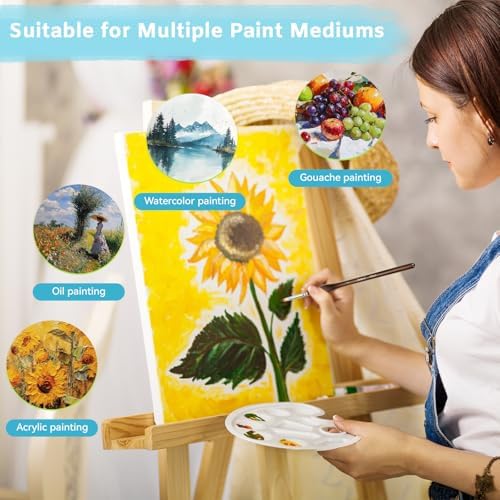 Detail Paint Brushes Set, 10 pcs Miniature Brushes for Fine Detailing
