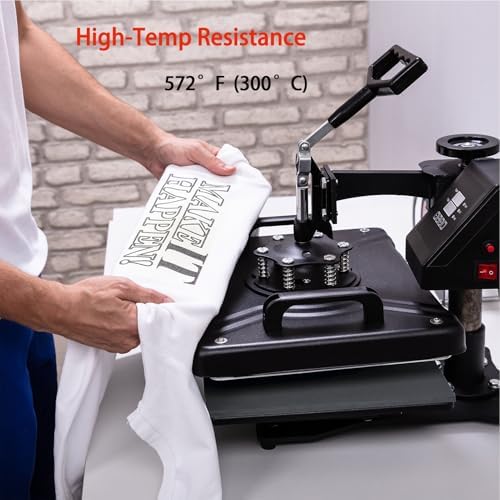 LGIB Silicone Heat Press Mat 24x16 Inch, Heat Resistant & Fireproof, Double Sided Washable Pad for Vinyl Ironing, HTV Transfer, Sublimation & Crafting Projects,Gray