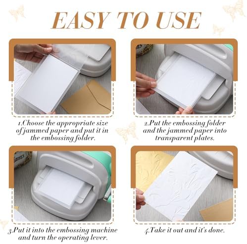 1 Pcs Geiseralie Embossing Folders for Card Making,Lily Style