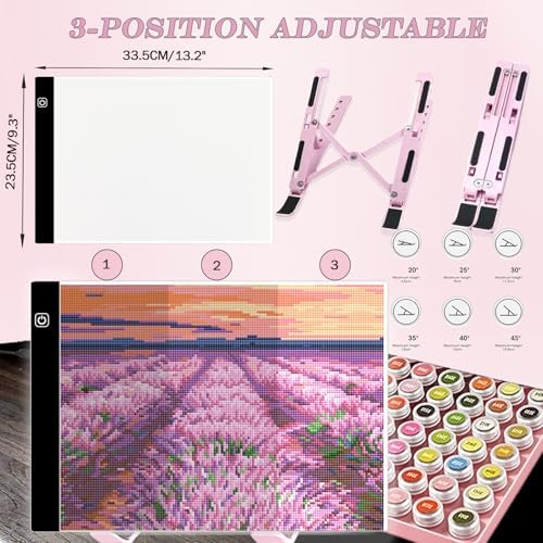 Qiveaory 165Pcs Diamond Painting Accessories Kit