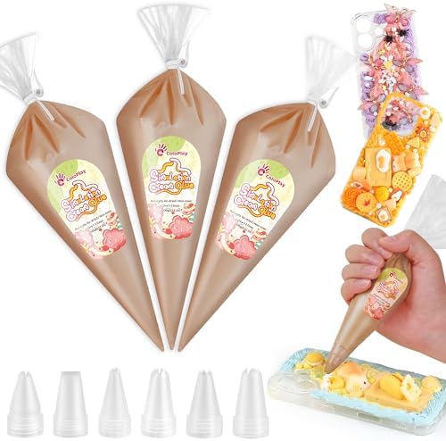 Cream Glue, 3PCS Caramel Whipped Cream Glue Kit (Each 100g)