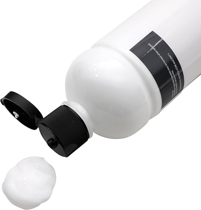 Artecho Titanium White Acrylic Paint 500ml / 17oz Large Bottle