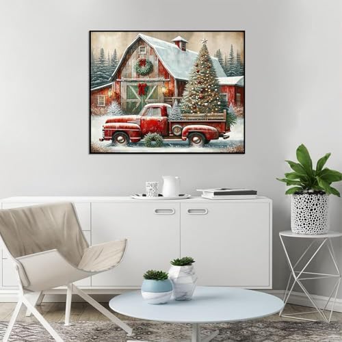 VIGEGU 6 Pack Christmas Paint by Numbers Kit for Adults
