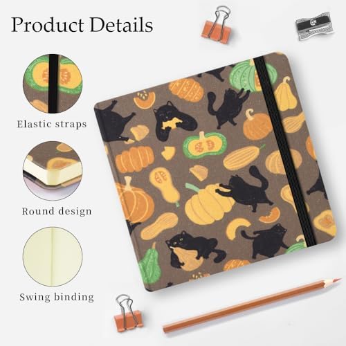 5x5 Sketchbook,Pocket Hardcover Notebooks,Sketch Books for Drawing Writing