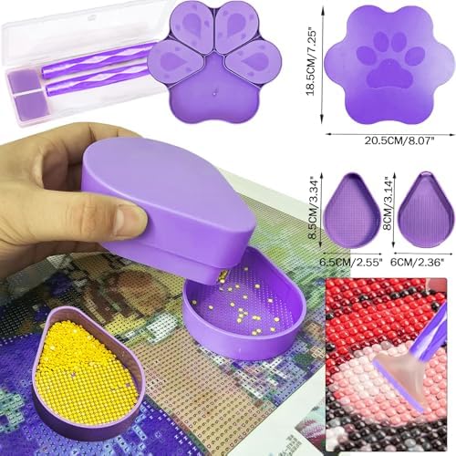 Qiveaory 165Pcs Diamond Painting Accessories Kit