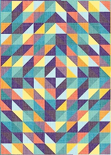 Connecting Threads Triangle Lap Throw Quilt Sewing Kit for Beginners