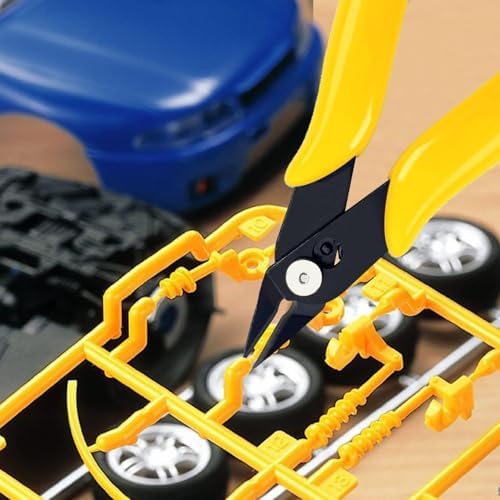 VASTOOLS Deburring Tool Set, 12PCS 3D Printer Cleaning Kit with 10 Blades & Micro Wire Cutter for Resin Plastic Metal Model Trimming and Burr Removal