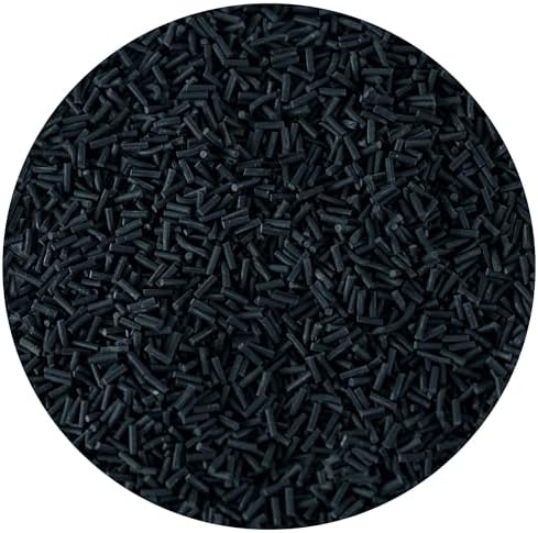 LIKETURE Fake Sprinkles 110g Non-edible Polymer Clay Sprinkles Faux Sprinkle Plastic Sprinkles for Craft Sprinkles Decoration for Resin Filler Slime Add ins Slime Mixed in Shaker Card (Black)