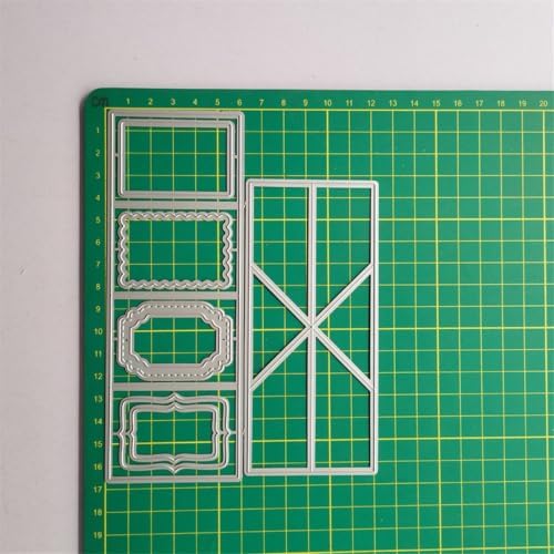 Scrapbooking Die-Cuts for Card Making, Christmas Metal Cutting Dies, Paper Craft Punch Template, Background Embossing Stencils, DIY Album Décor (Pop Up Card- 12.3x16.7cm)