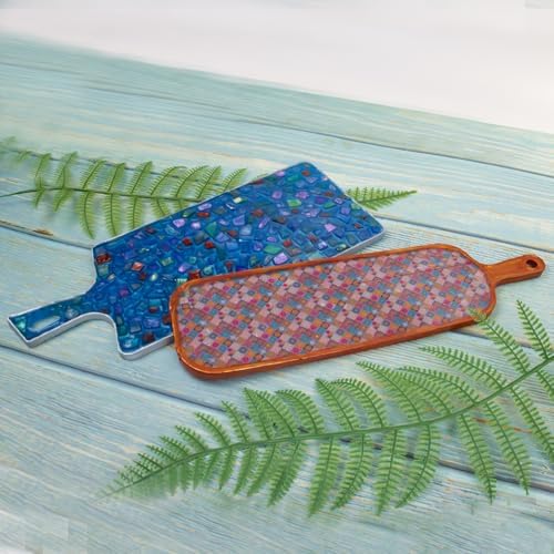 Cheese Board Epoxy Resin Mold with Handles 13 inch Paddle