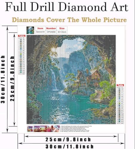 scenery Diamond Art Kits for Adult Diamond Painting Kit for Beginner