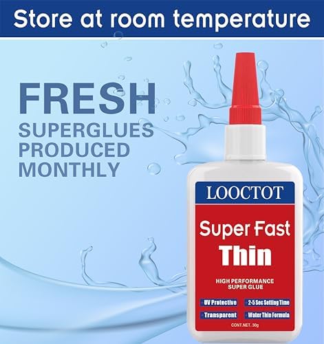 60g Thin Super Glue Premium Glue for Woodworking Woodturning Models Inlays