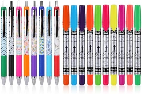 Mr. Pen- Bible Journaling Kit, 18 Pack - 10 Gel Highlighters