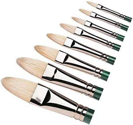 Winsor & Newton Winton Hog Filbert Bristle Brush, #1