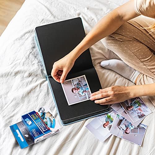 durony 800 Pieces Photo Sticker White Double-Sided Self Adhesive Photo Tapes for Pictures DIY Photo Album Journal