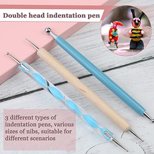 LOKUNN 14 Pcs Dotting Tools Embossing Tool Dotting Tools Set Rock Painting
