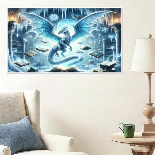 Lophomie Diamond Art Kits for Adults, Large Diamond Painting Kits 28x16 in