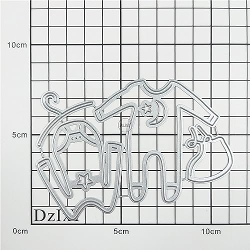 Baby Clothes Suit Metal Cutting Dies for Card Making