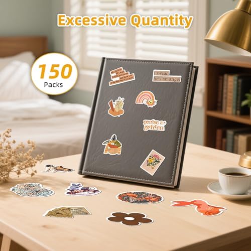150pcs Waterproof Scrapbook Stickers for Scrapbook Supplies