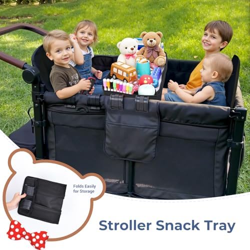 COOLBEBE Stroller Snack Tray Compatible with Wonderfold Wagon, W4 Series