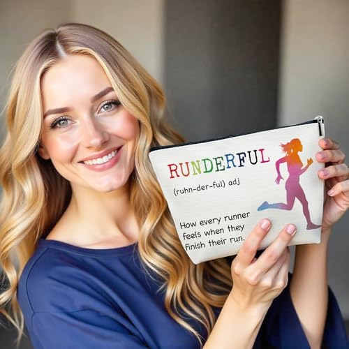 Running Makeup Bag, Gifts for Runners Women