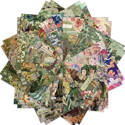 6x6" Scrapbooking Paper Pad Single Sided Decorative Colored Papers