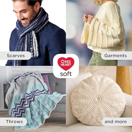 Red Heart Soft Yarn, Teal