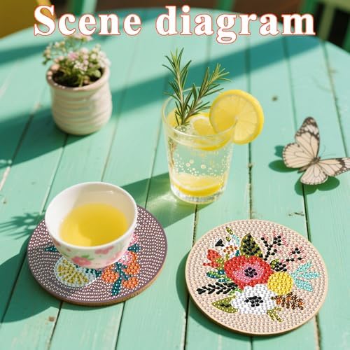 Gem Dots Craft Arts Supplies Party Home Decor 8pcs