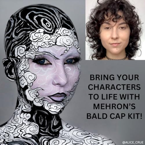 Mehron Makeup Professional Character Kit - BALD CAP